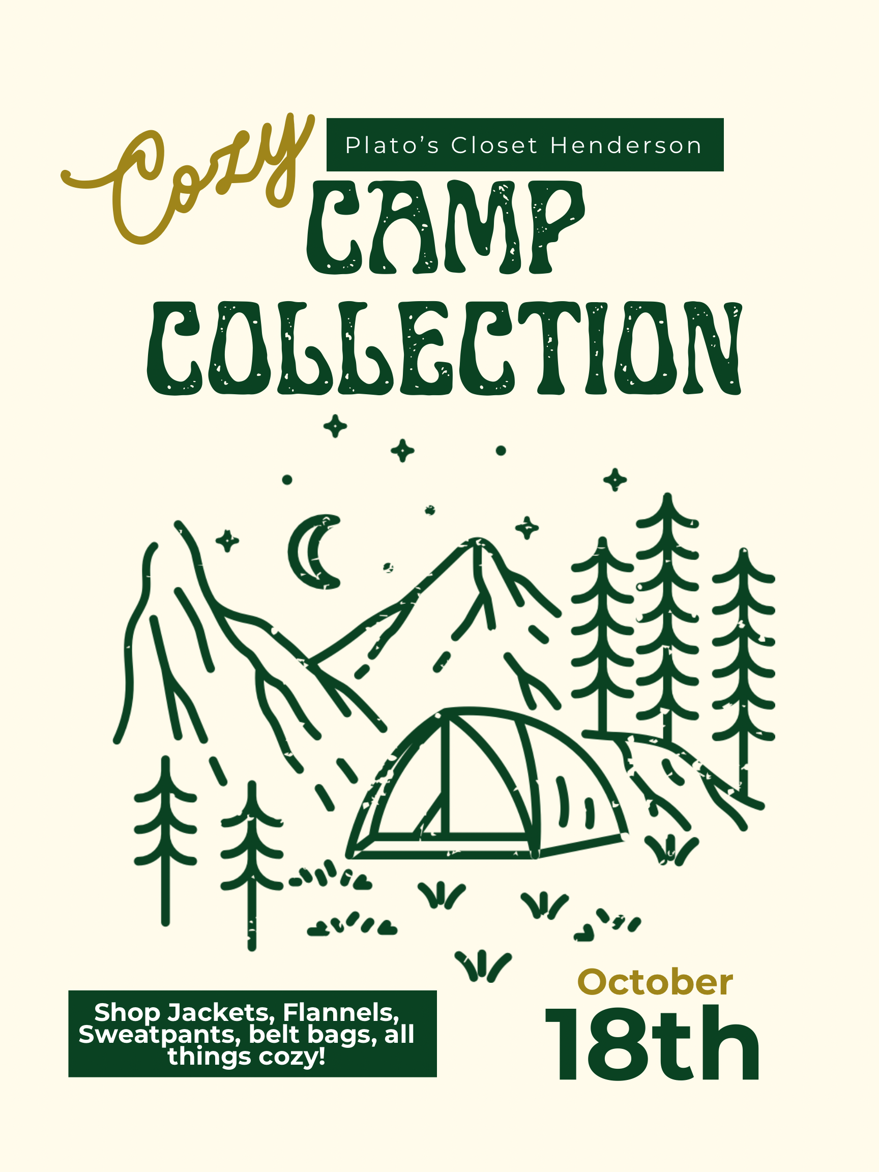 Cozy Camp event
